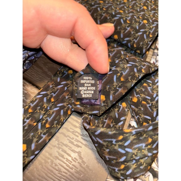 The Nature Conservatory 100% silk men’s neck ties (set of 3) - Picture 8 of 11